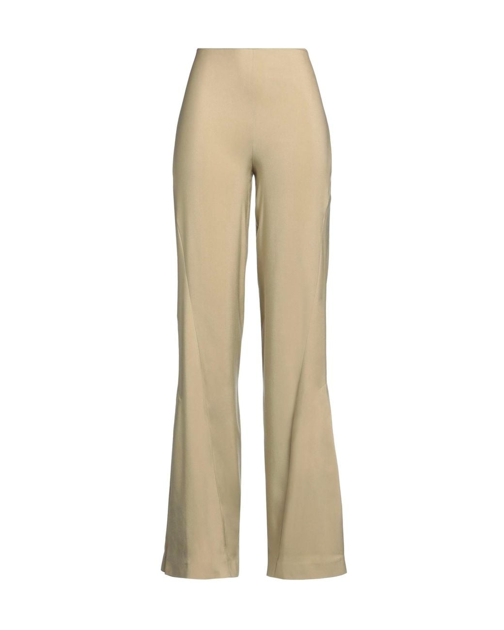 Jacquemus Natural High-Waisted Casual Pants