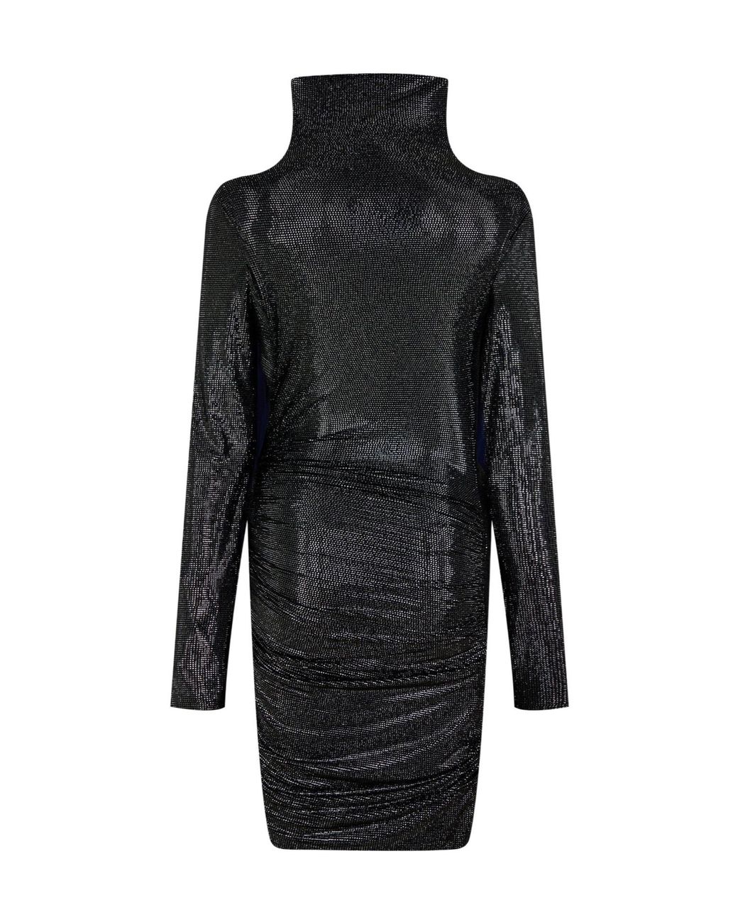 Off-White c/o Virgil Abloh Black Chinese Long Sleeve Dress