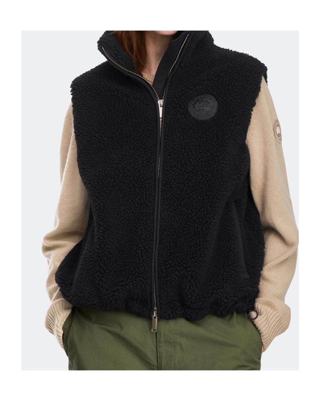 Canada Goose Black Soren Fleece Vest