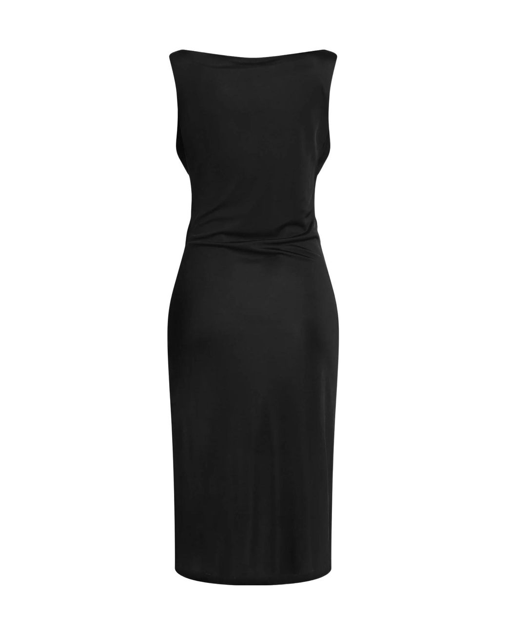 Saint Laurent Black Jersey Bodycon Dress