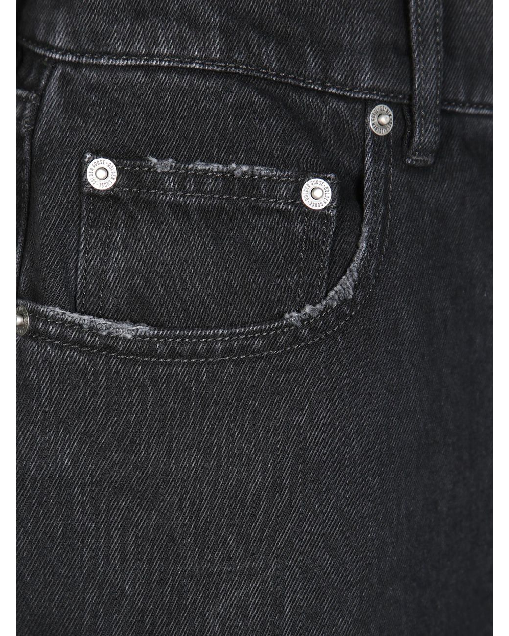 Golden Goose Deluxe Brand Black Star Embellished Wide Leg Jeans