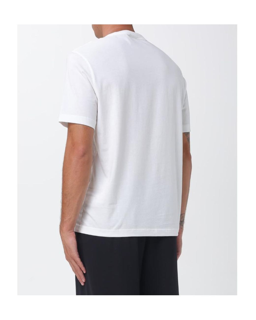 Paul Smith White Ps Paul Smith Print T-Shirt for men