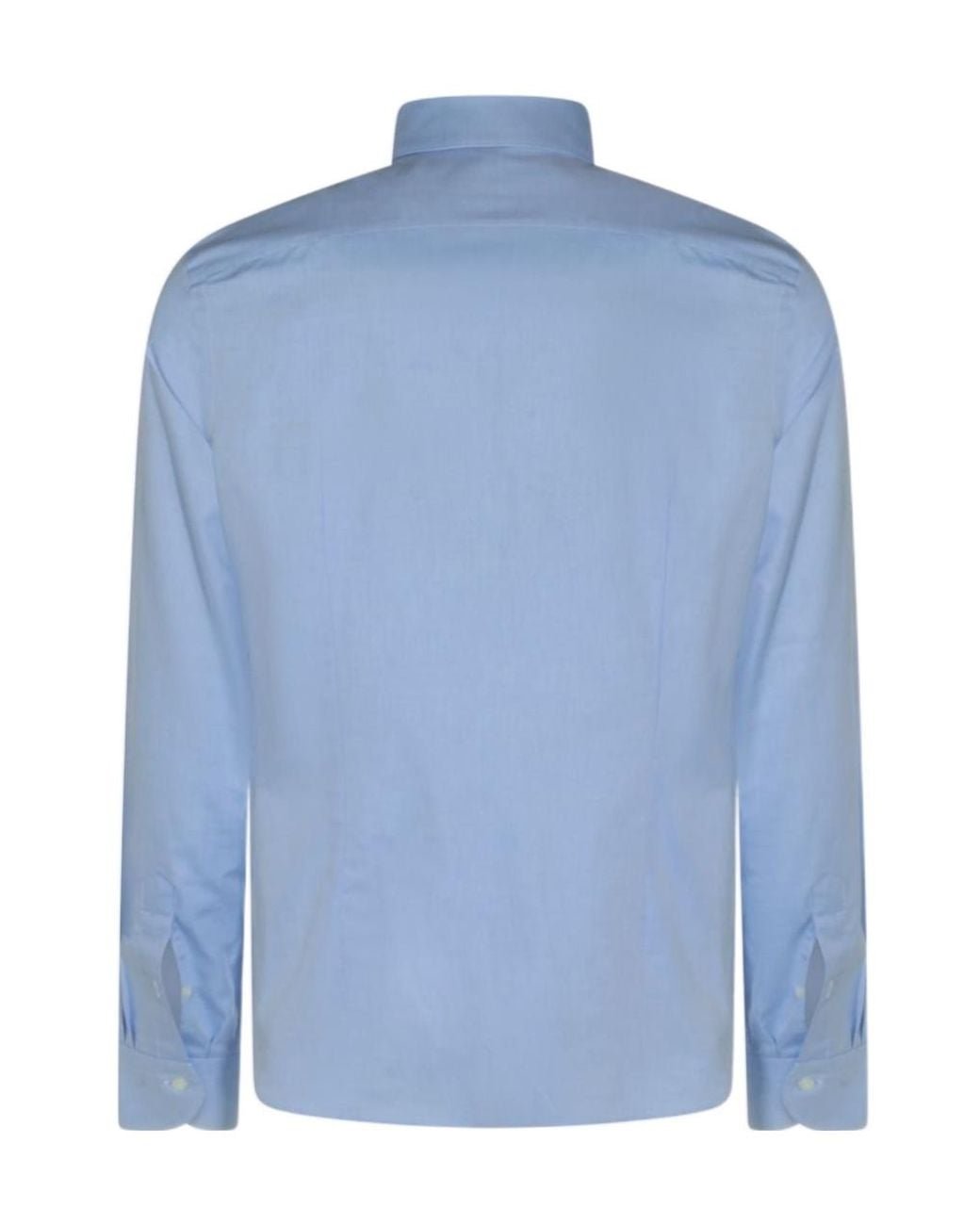 Canali Blue Slim Fit Shirt for men