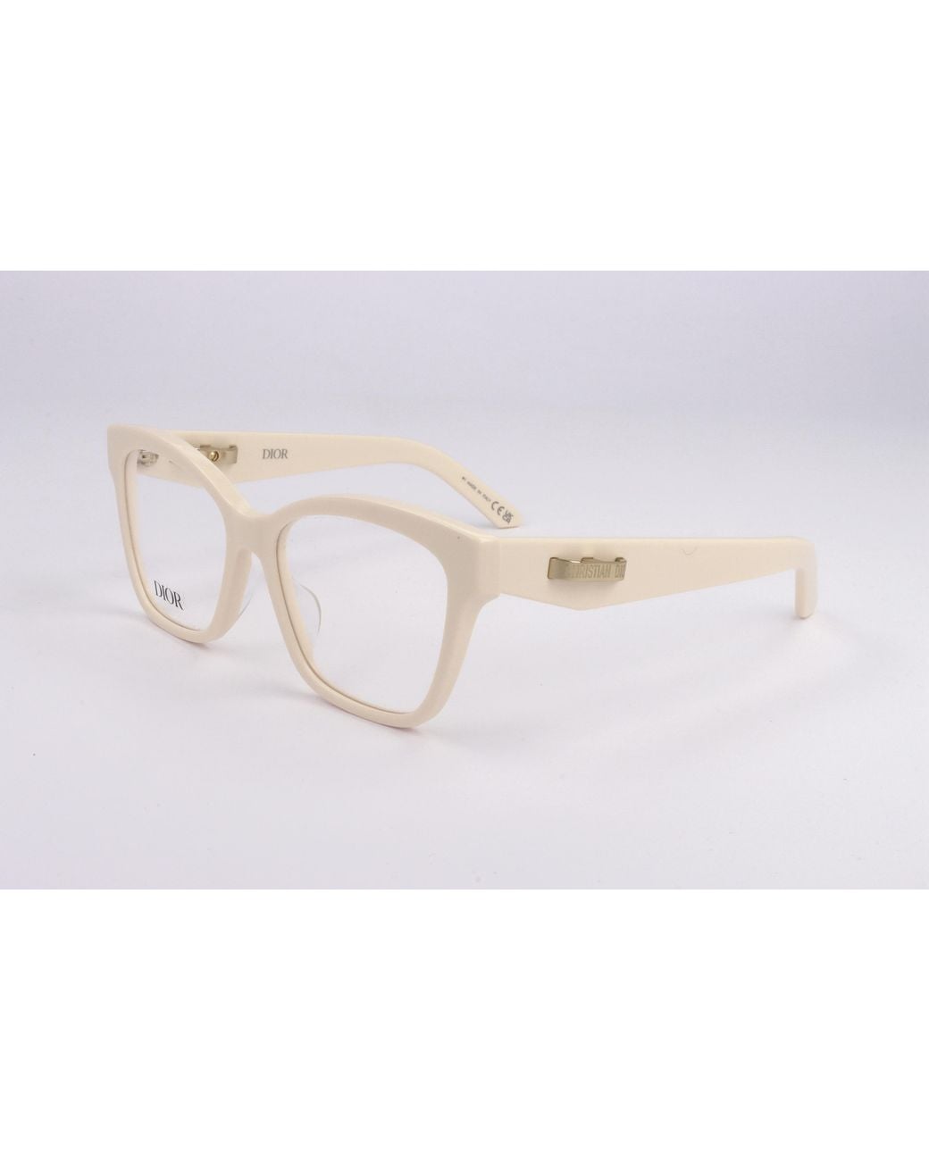 Dior White Full Frame Plain Mirror