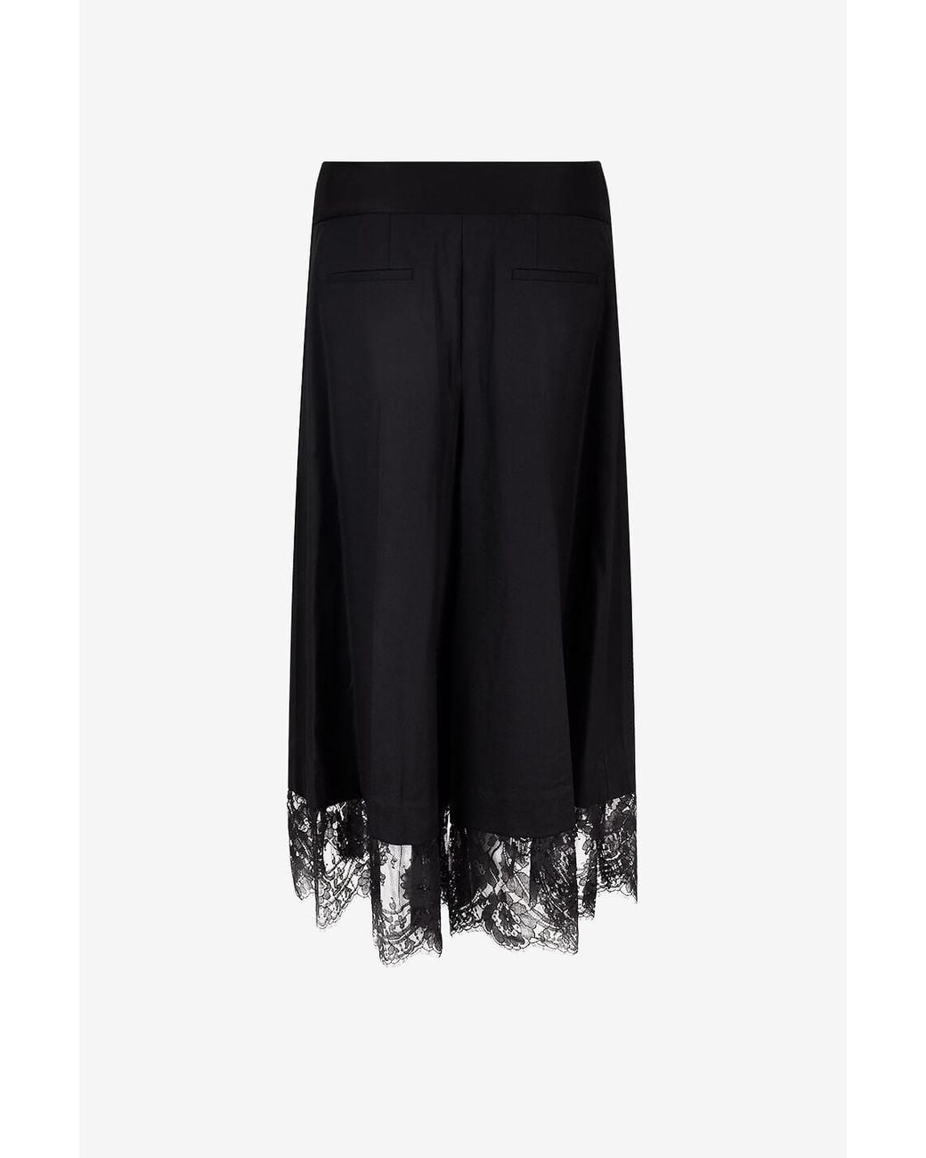 Zimmermann Black Valentine Lace Culotte