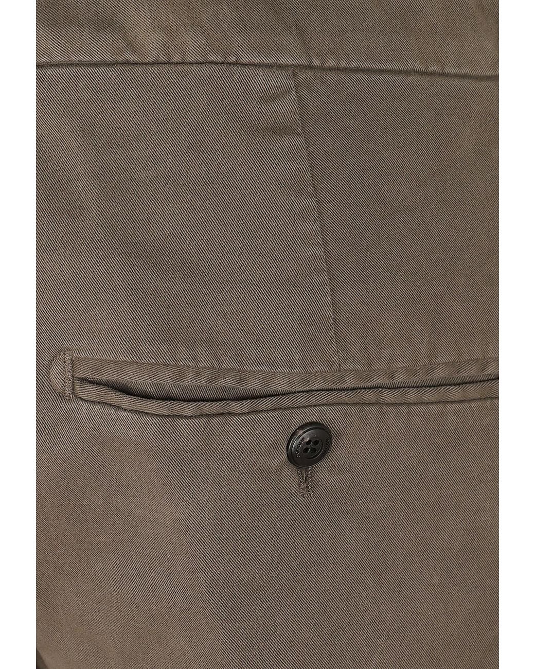 Dondup Gray Gaubert Regular Fit Pants for men