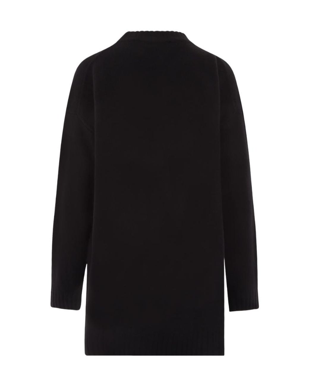 Jil Sander Black Crewneck Knitted Jumper