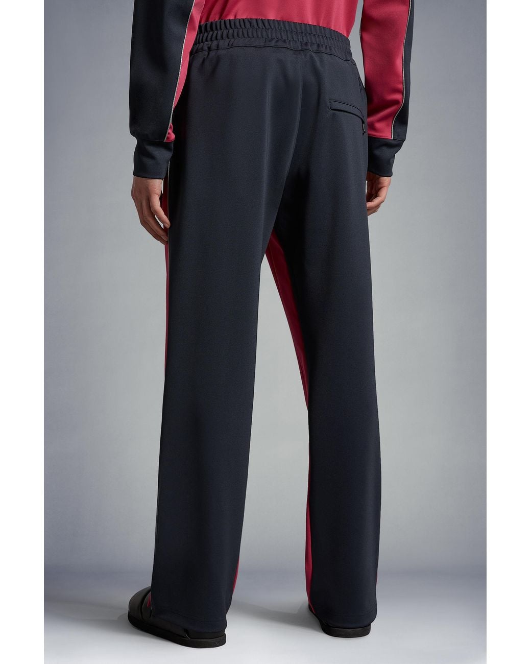 Moncler Red Jersey Trousers for men