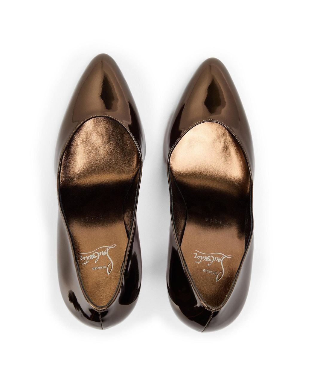 Christian Louboutin Brown Stylish And Versatile High Heels