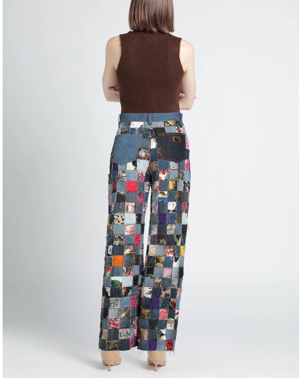 Dolce & Gabbana Blue Straight-Leg Jeans