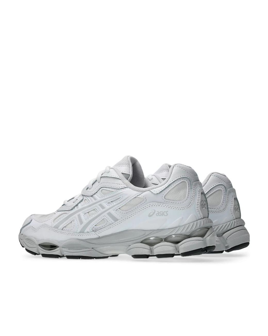 Asics White Gel-Kayano Running Shoes for men