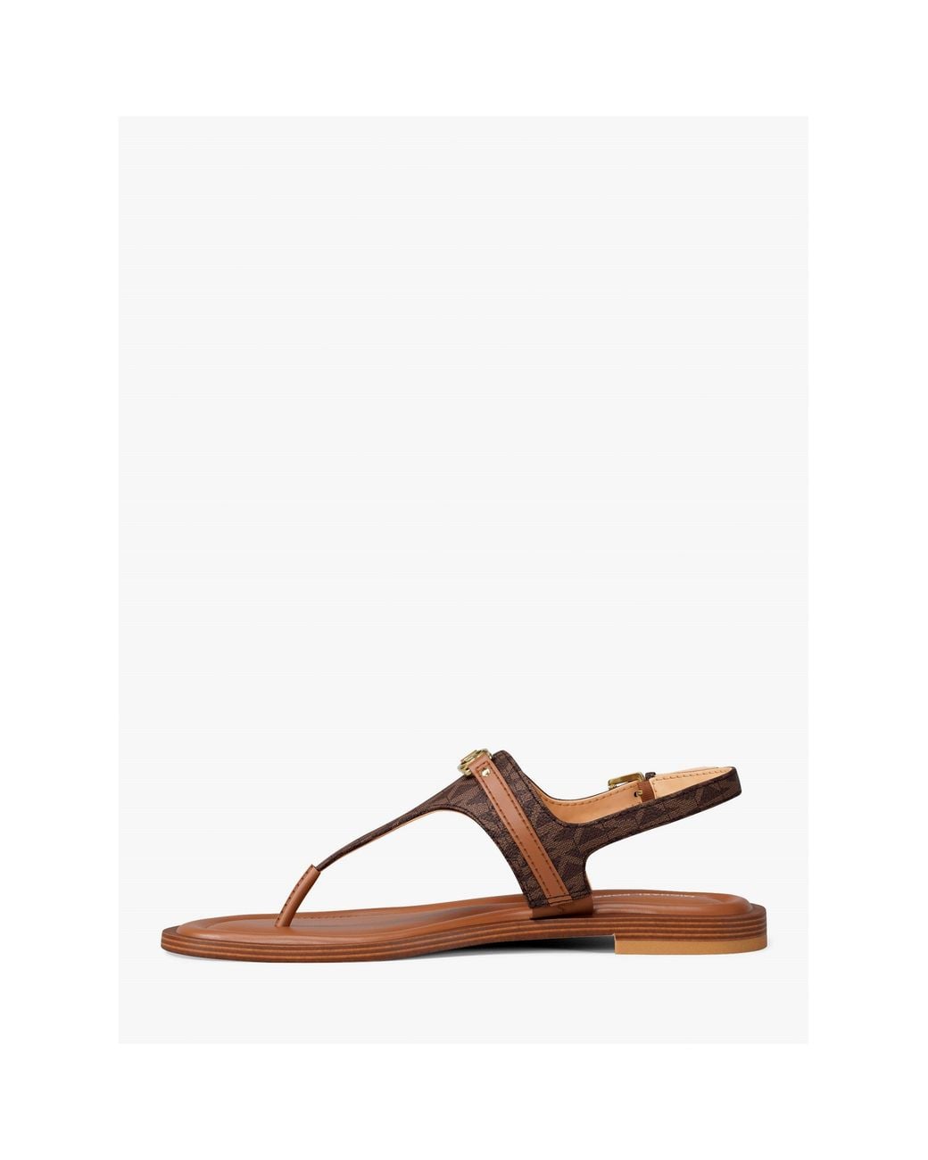 MICHAEL Michael Kors Brown Mandy Flat Sandals