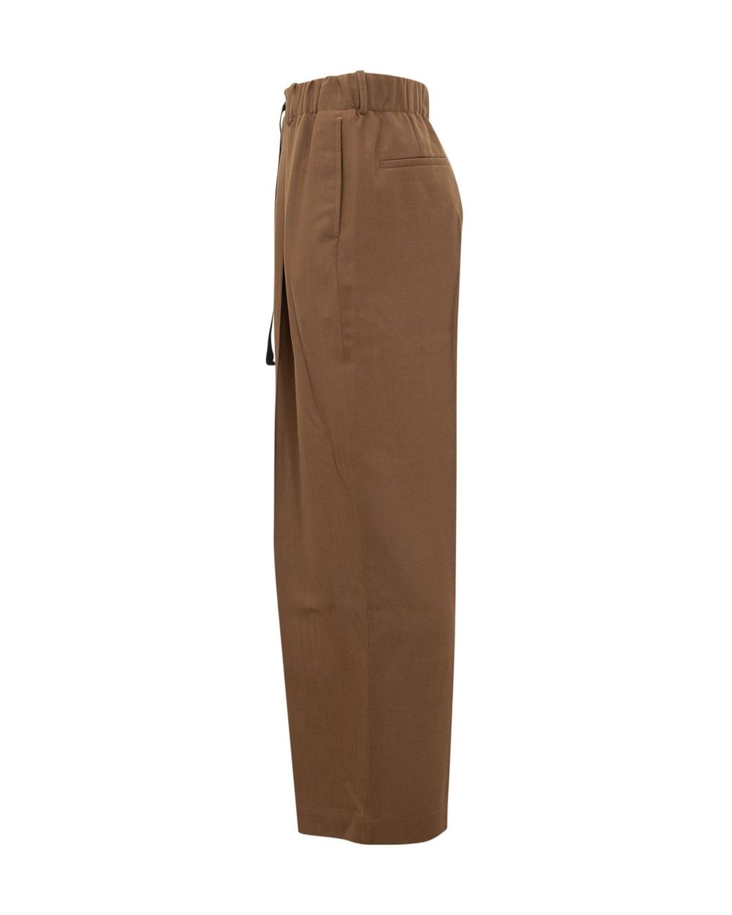 Studio Nicholson Brown Drawcord Pants for men
