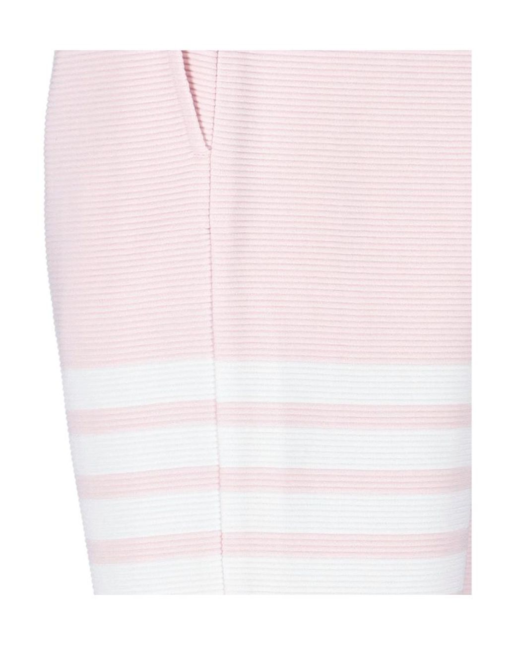 Thom Browne Pink 4-Bar Drawstring Sweatpants