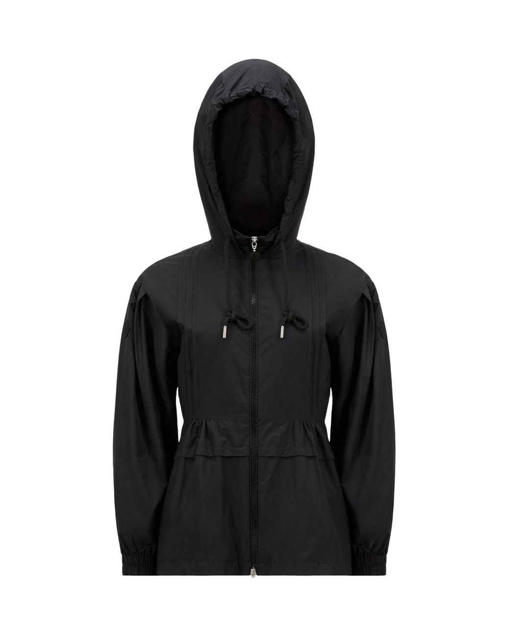 Moncler Black Vabre Hooded Parka Jacket