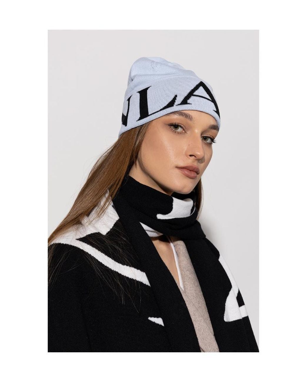 Lanvin White Logo Pee Cap Without Brim