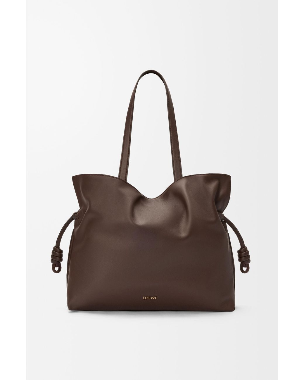 Loewe Brown Flamenco Large Shoulder Bag
