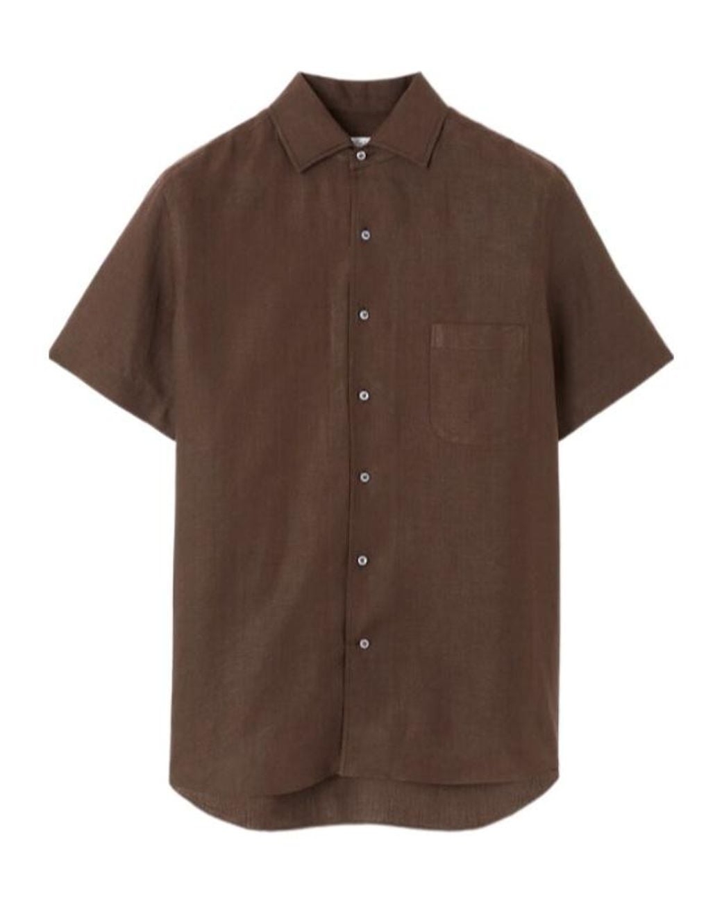 Loro Piana Brown André Shirt for men