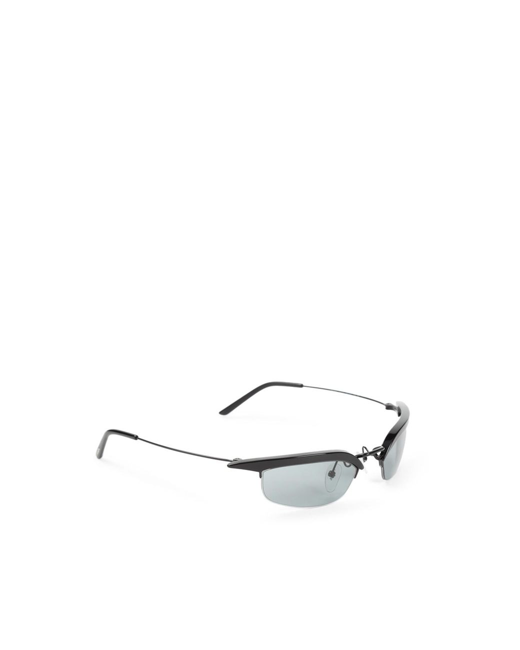 Prada White Eyewear Cat-Eye Sunglasses