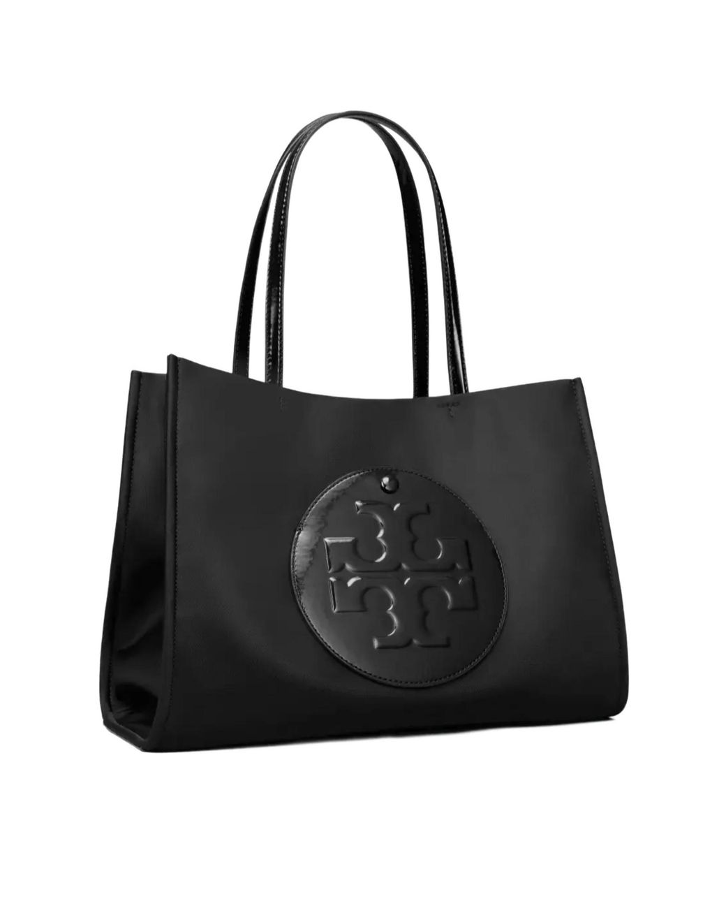 Tory Burch Black Small Ella Tote Bag