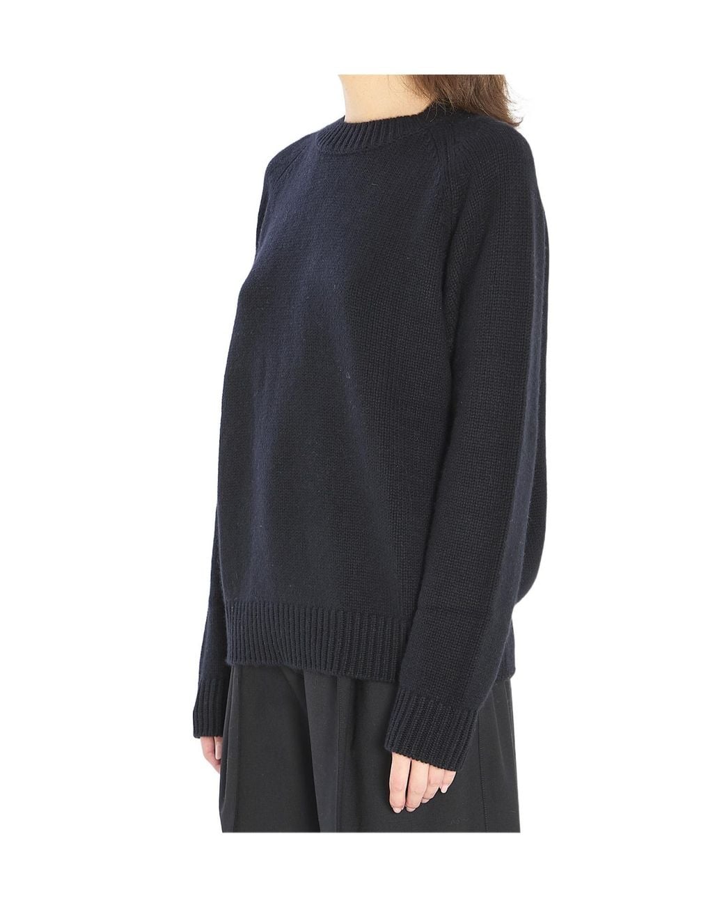 Lisa Yang Black Anine Crewneck Knitwear