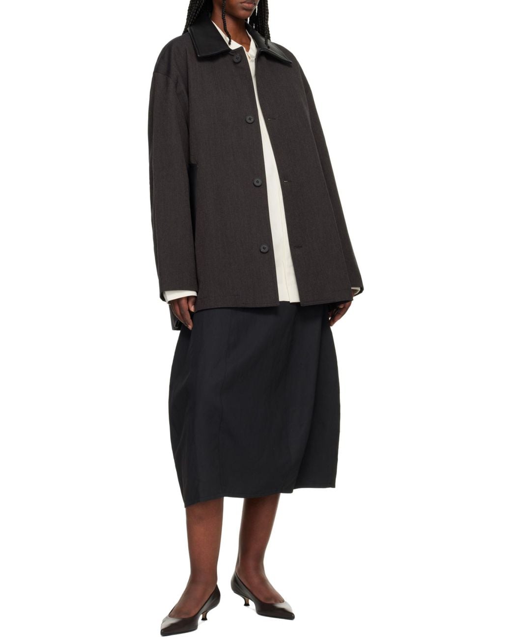 Studio Nicholson Black Long Sleeve Jacket