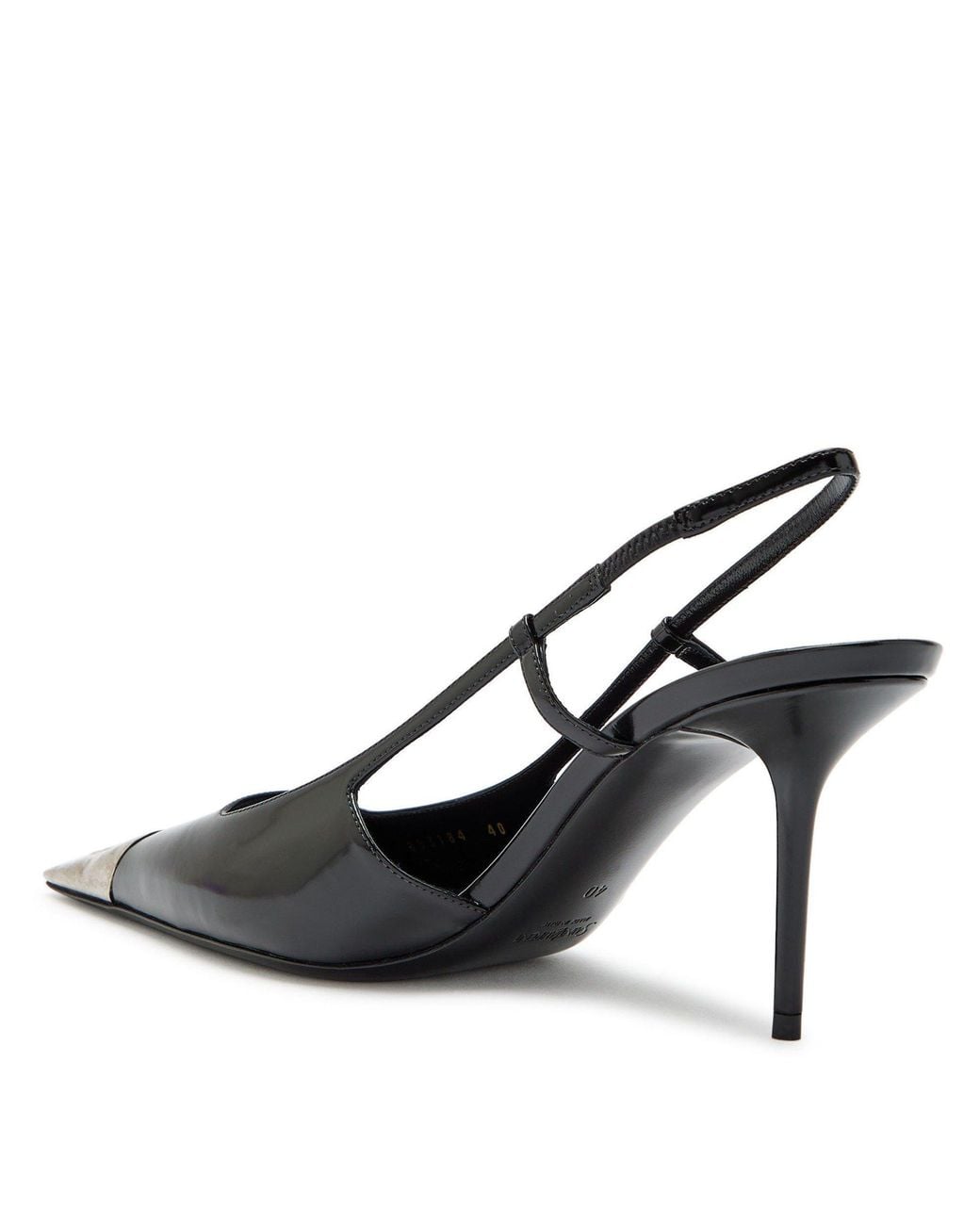Saint Laurent Black Patent Leather Pumps