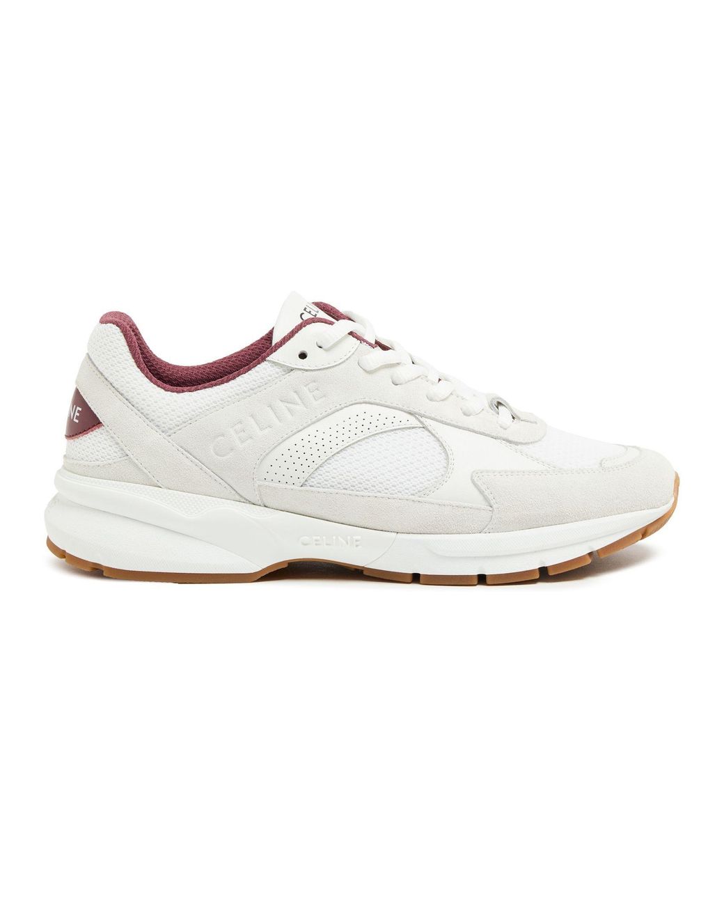 Céline White Laced Sneakers