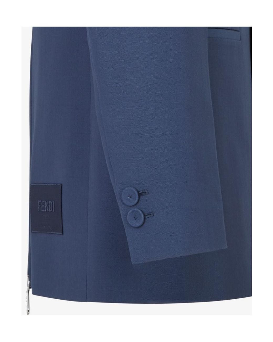 Fendi Blue Blazers for men