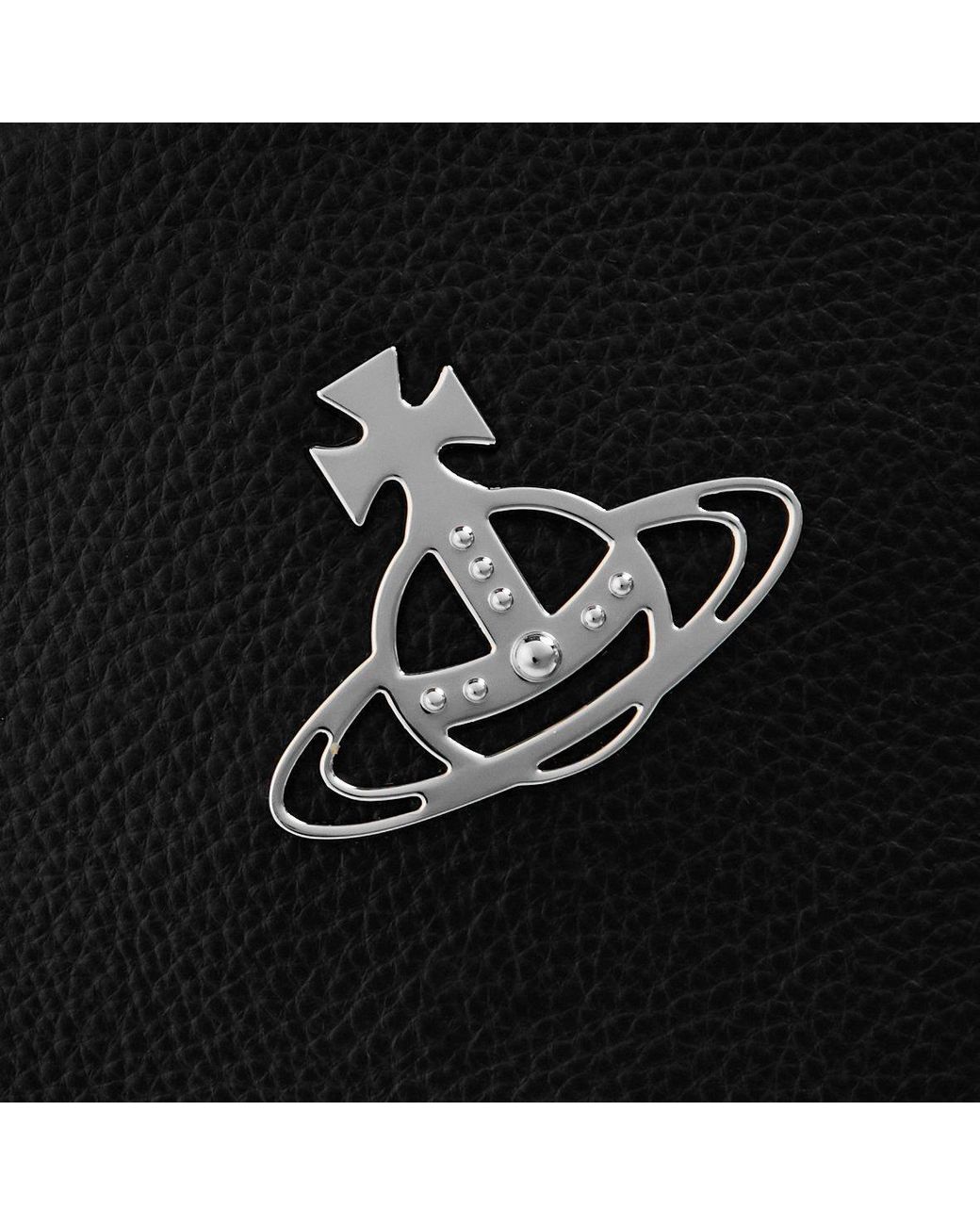 Vivienne Westwood Black Solid Color Crossbody Bag