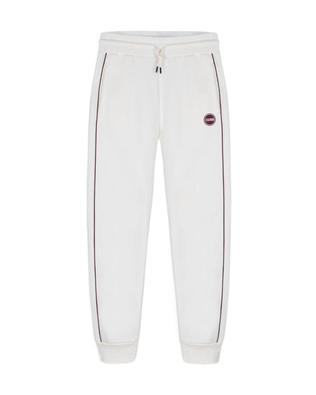 Colmar White Heritage Tracksuit Bottoms for men