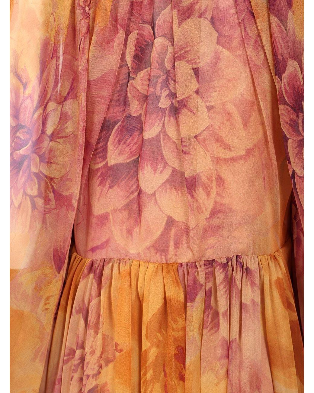 Céline Orange Caftan Dress
