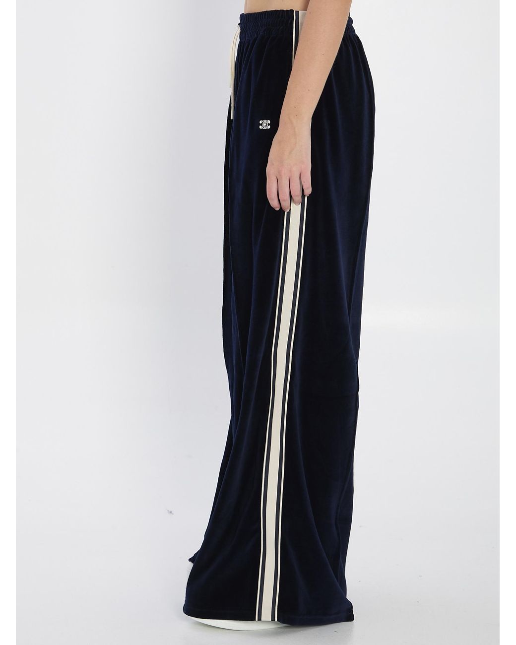 Céline Blue Triomphe Jogging Trousers