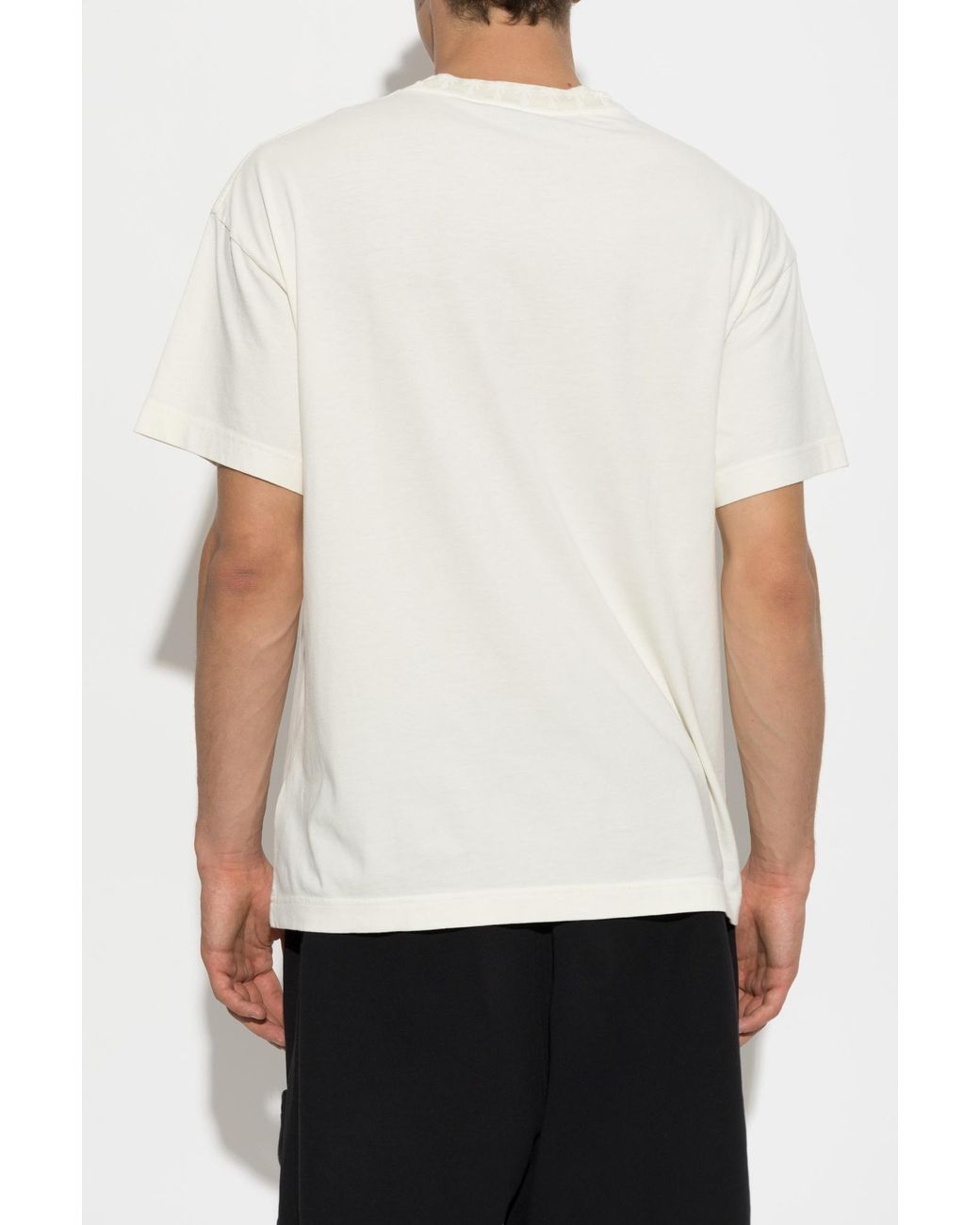 Palm Angels Black Short-Sleeved T-Shirt for men