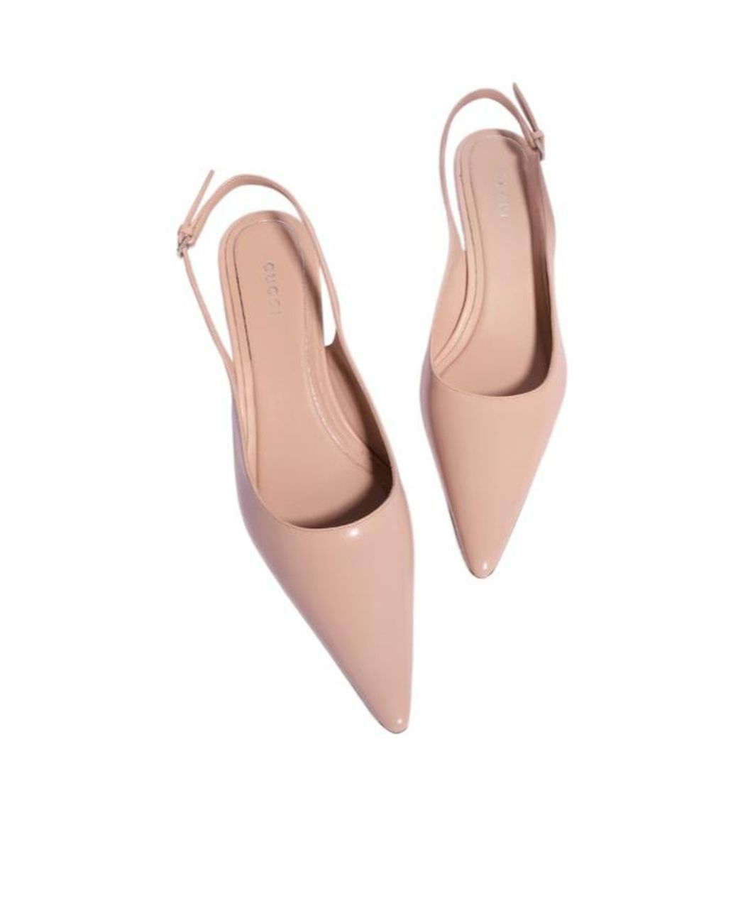 Gucci Pink Castello Slingback Pump