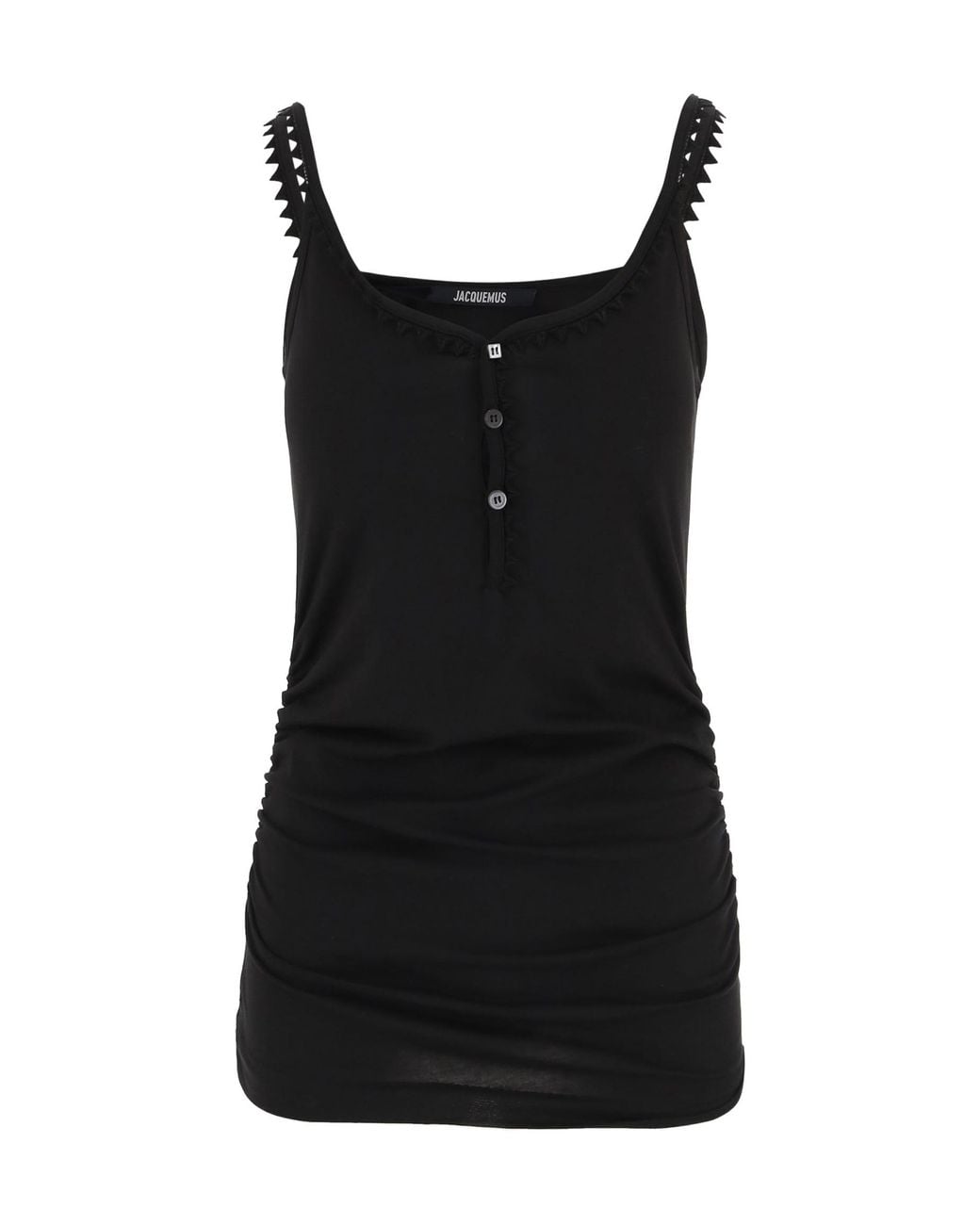 Jacquemus Black Le Debardeur Clavela Tank Top