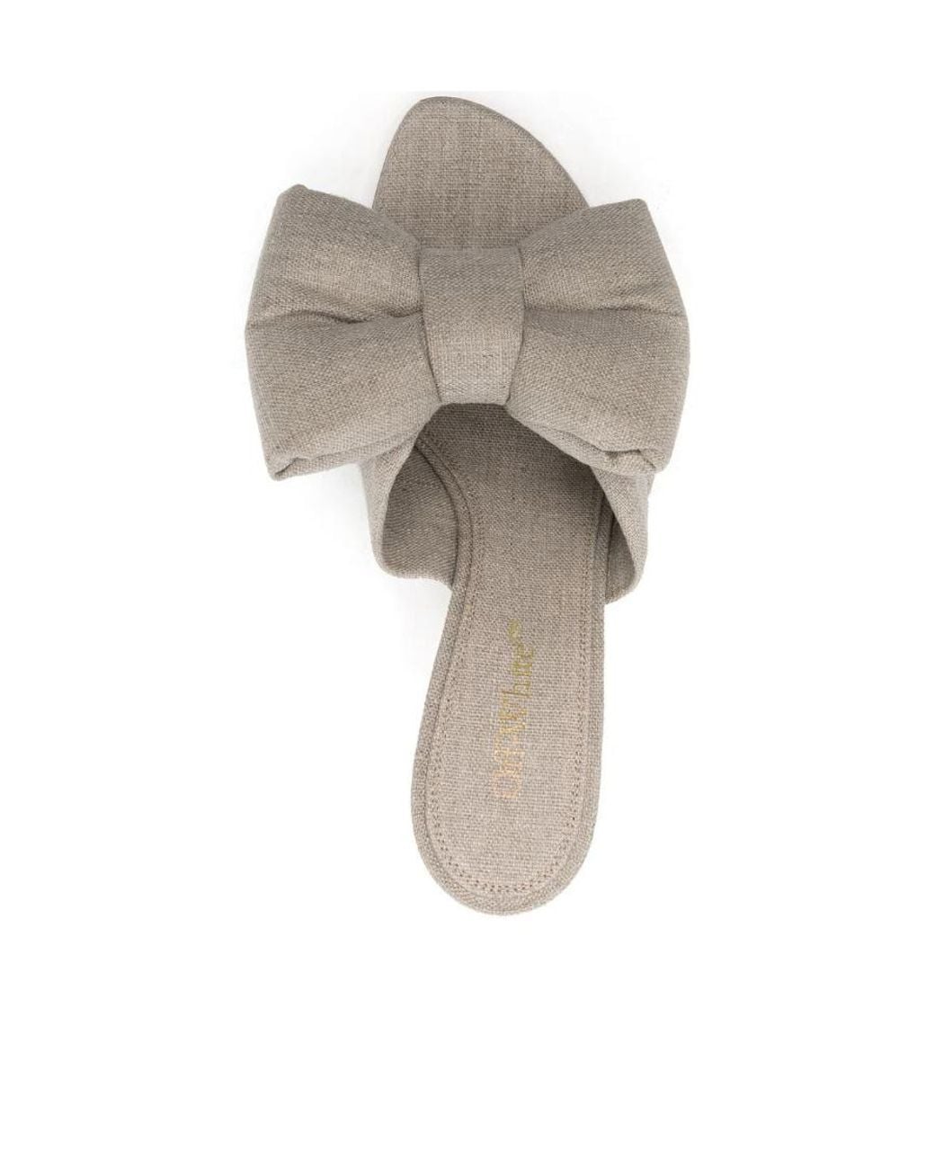 Off-White c/o Virgil Abloh White Bow-Detail Sandals