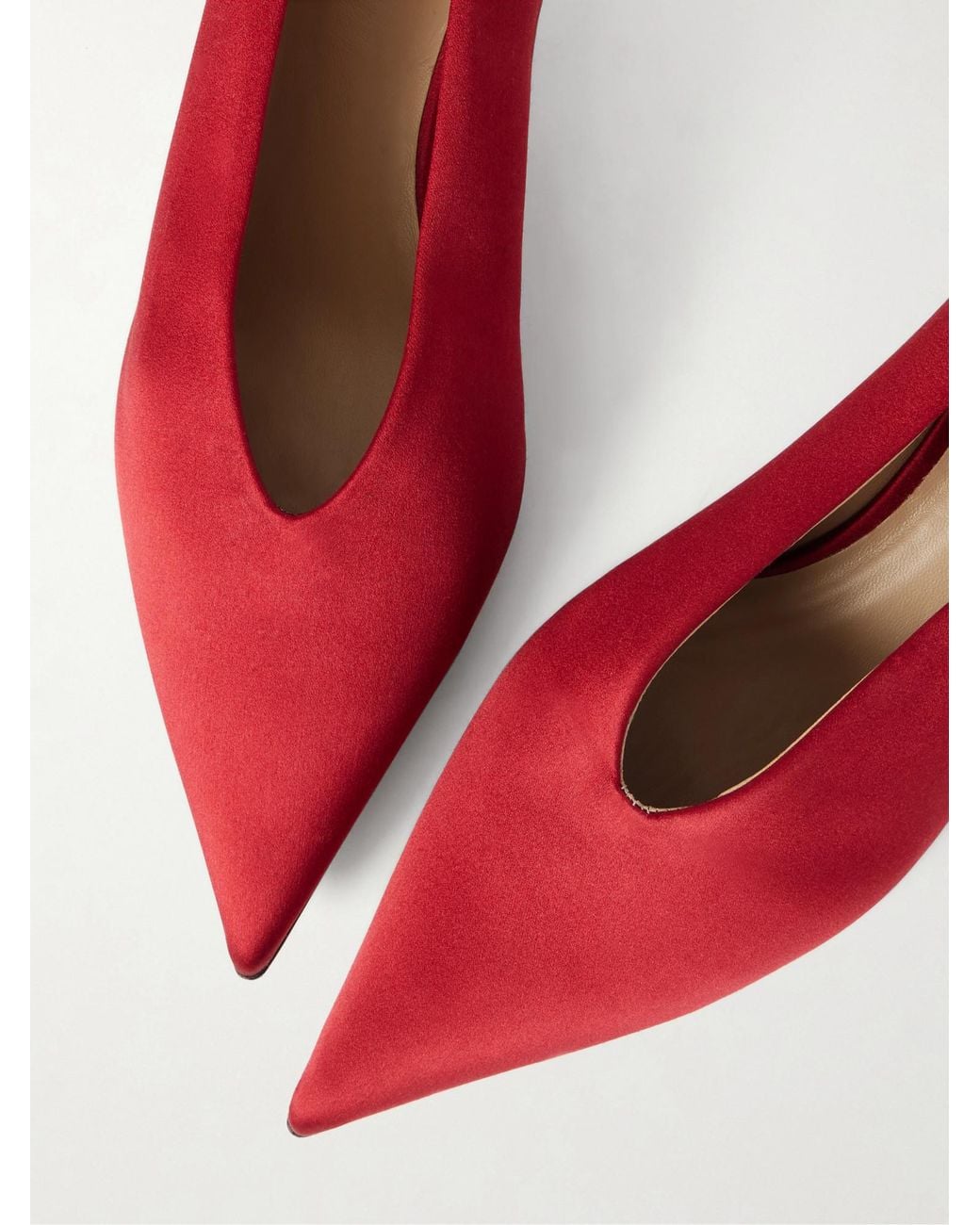 Le Monde Beryl Colored Satin High Heels