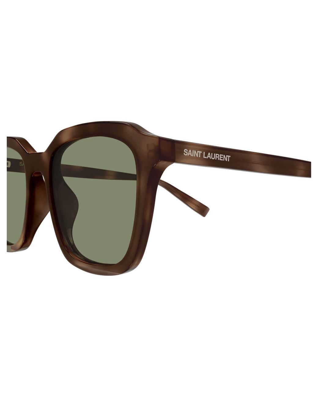 Saint Laurent Green Sl 457 Rectangular Sunglasses for men