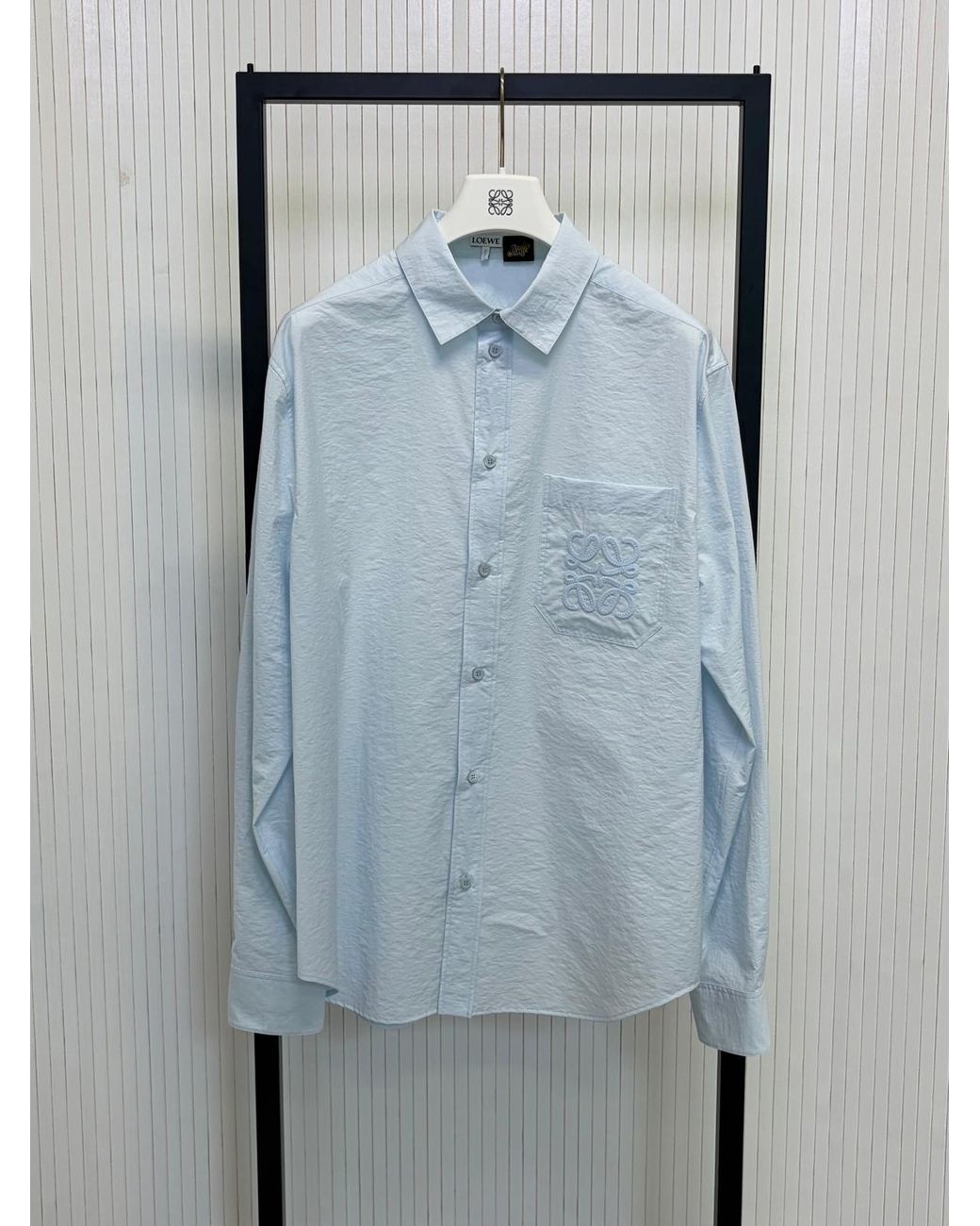 Loewe Blue X Paula's Ibiza Anagram-Embroidered Shirt for men