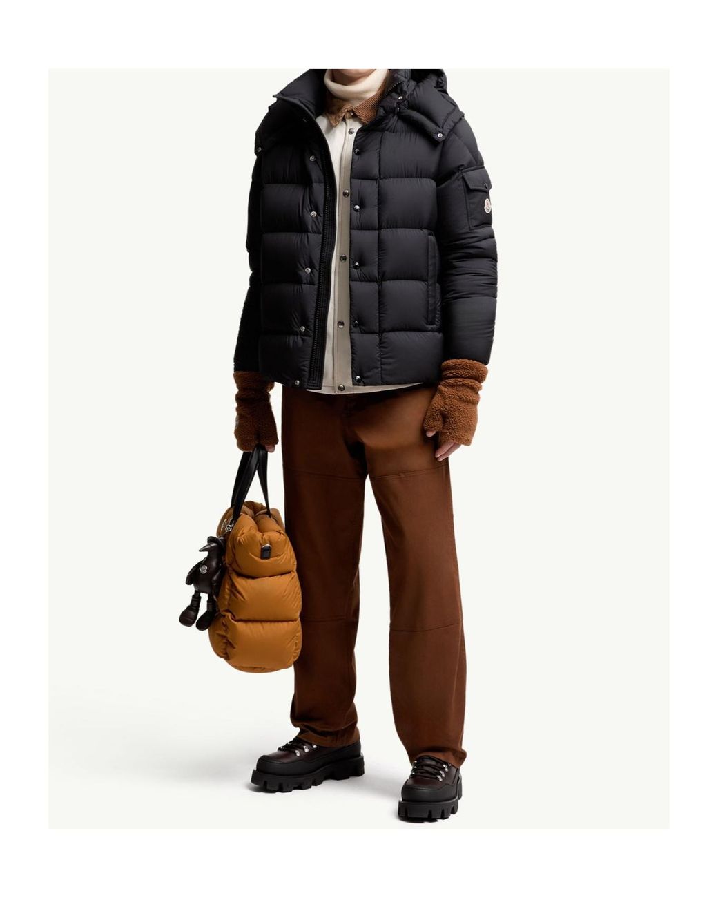 Moncler Black Maya 70 Hooded Down Jacket for men
