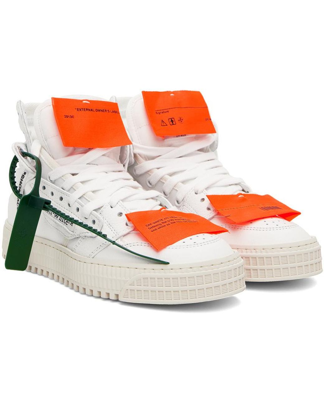 Off-White c/o Virgil Abloh Multicolor 3.0 Off Court High-Top Sneakers