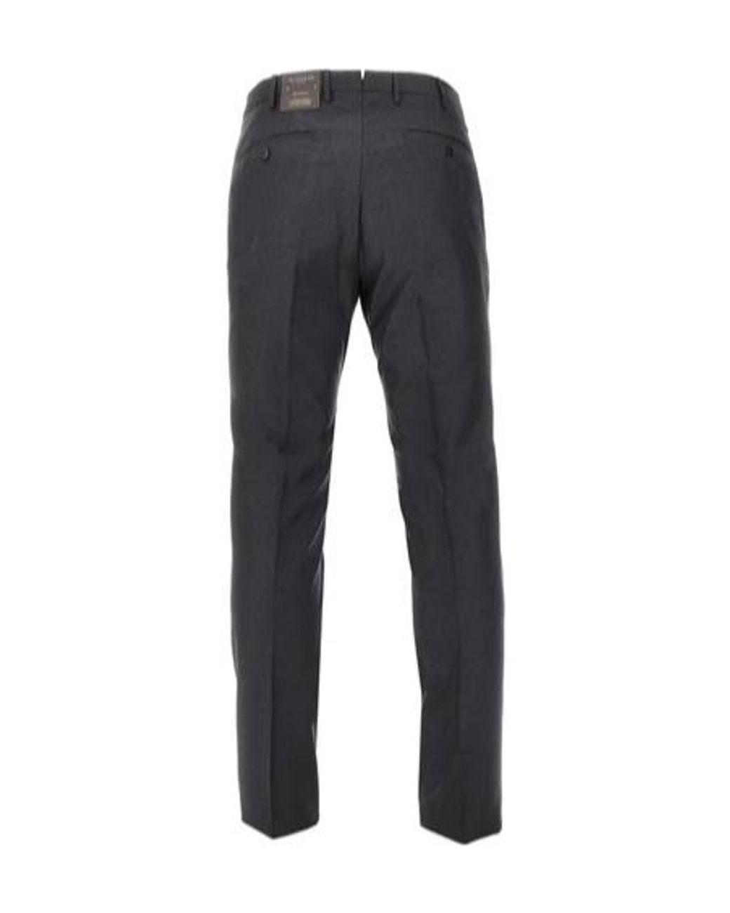 Incotex Blue Pleated Trousers for men