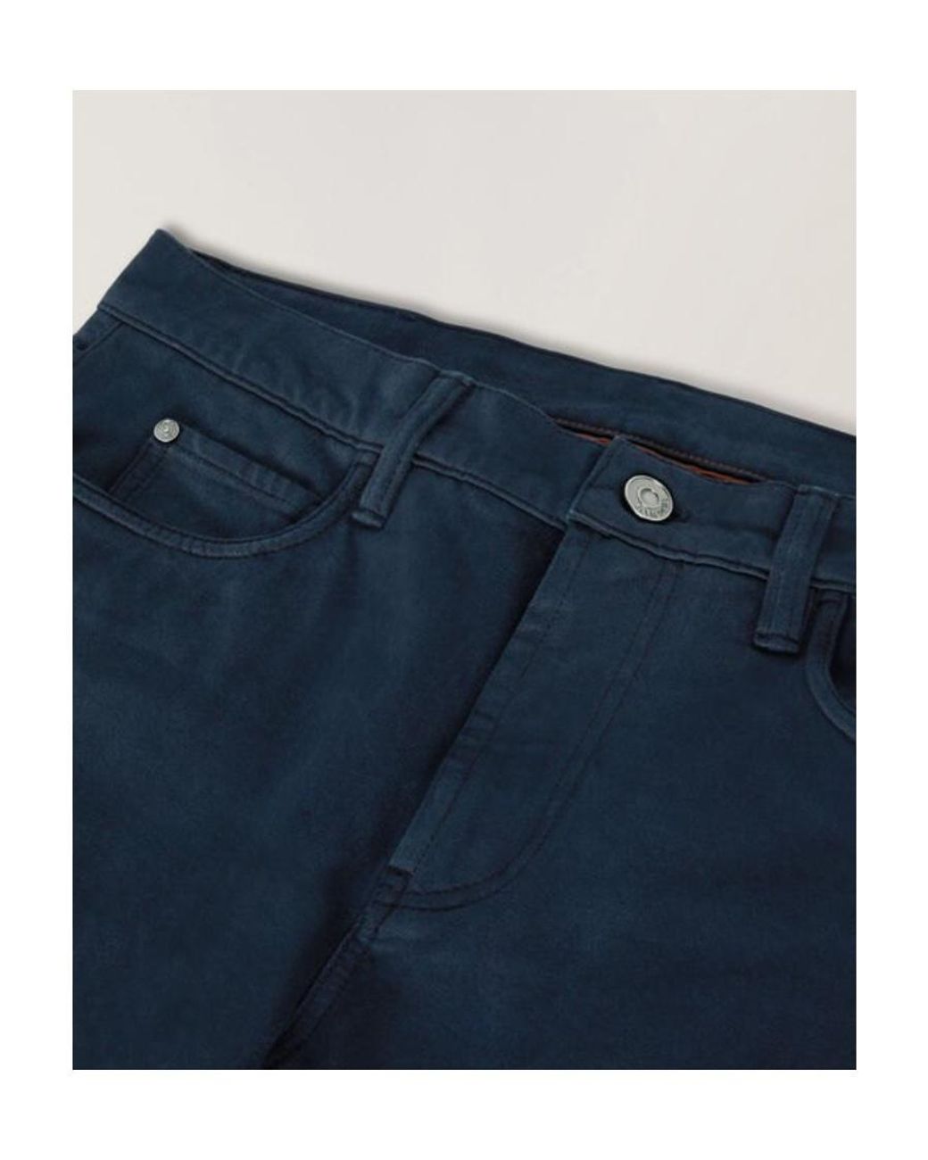 Loro Piana Blue Logo Casual Pants for men