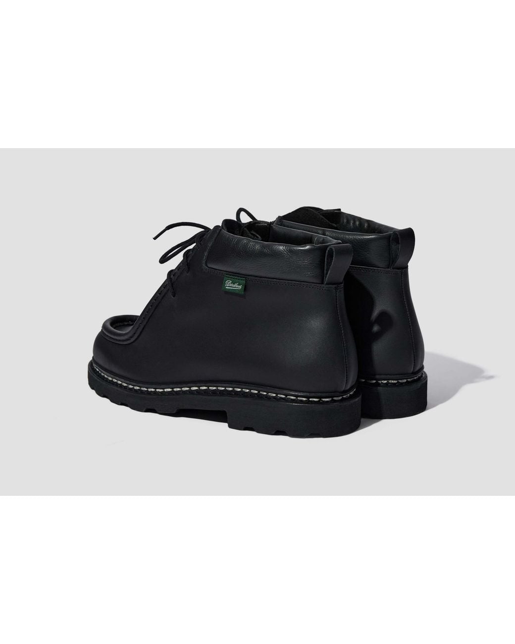 Paraboot Black Lace-Up Boots for men