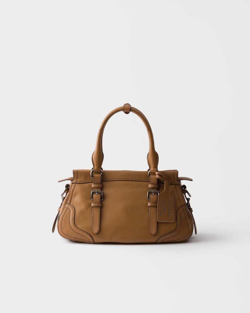 Prada Brown Large Leather Tote Bag