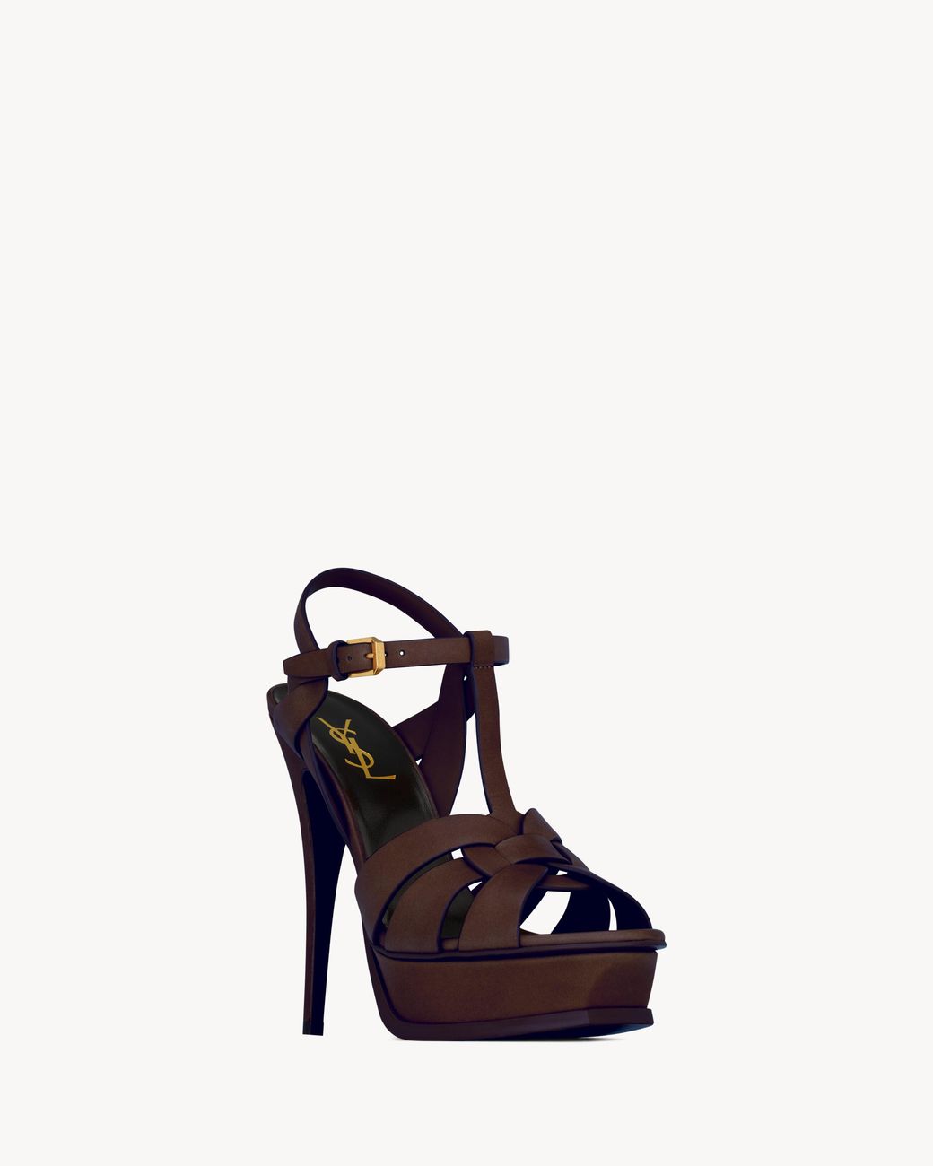 Saint Laurent Blue Tribute High-Heeled Sandals