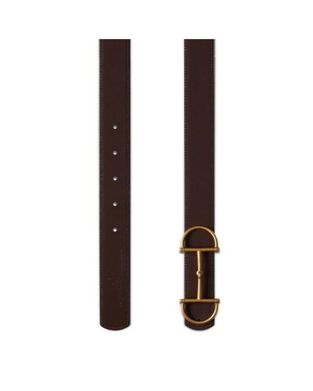 Gucci White Horsebit Reversible Belt for men