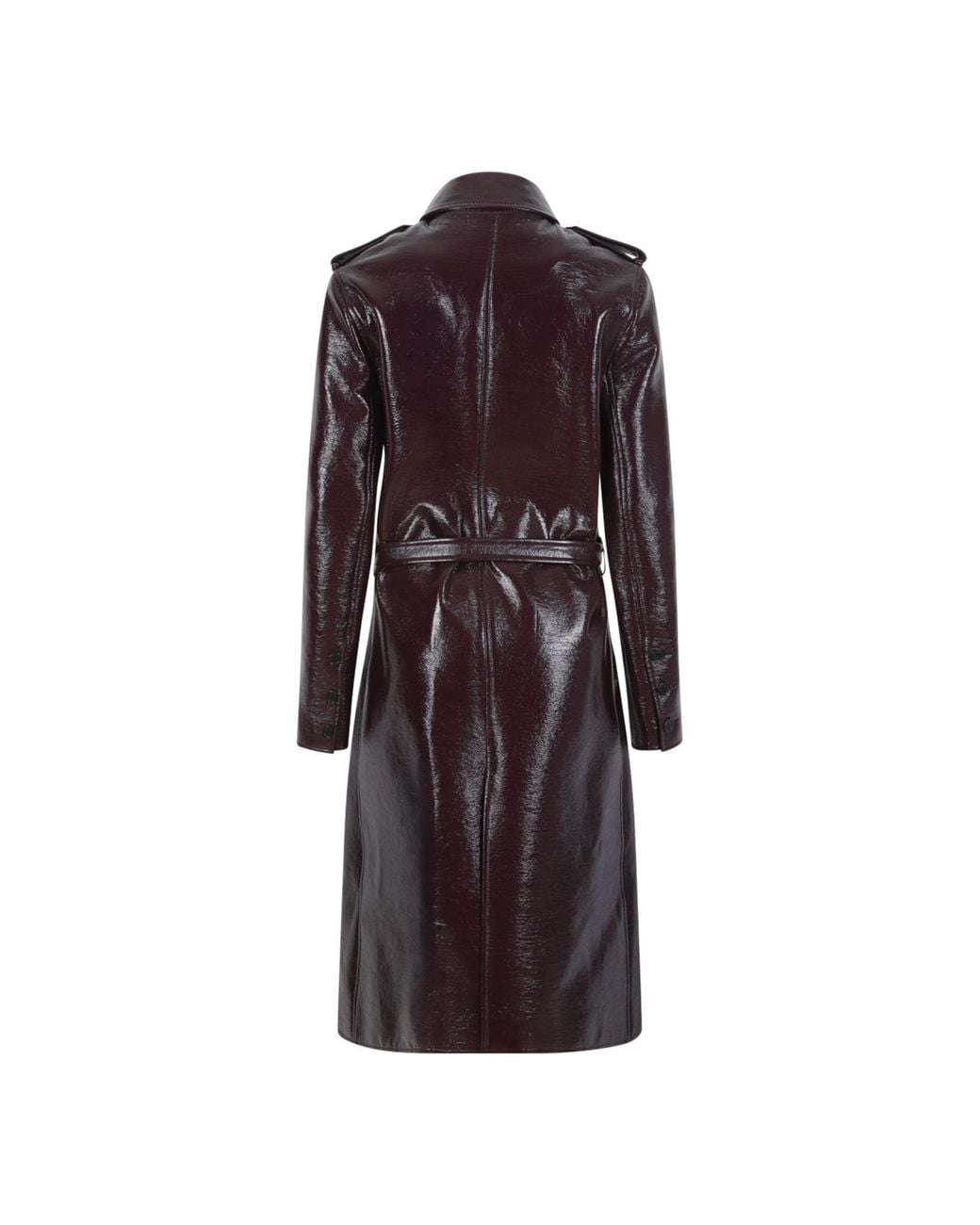 Courreges Purple Courrèges Vinyl Trench Coat
