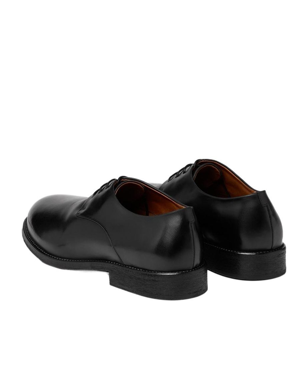 Marsèll Black Marsèll Pugno Round-Toe Derby Shoes for men
